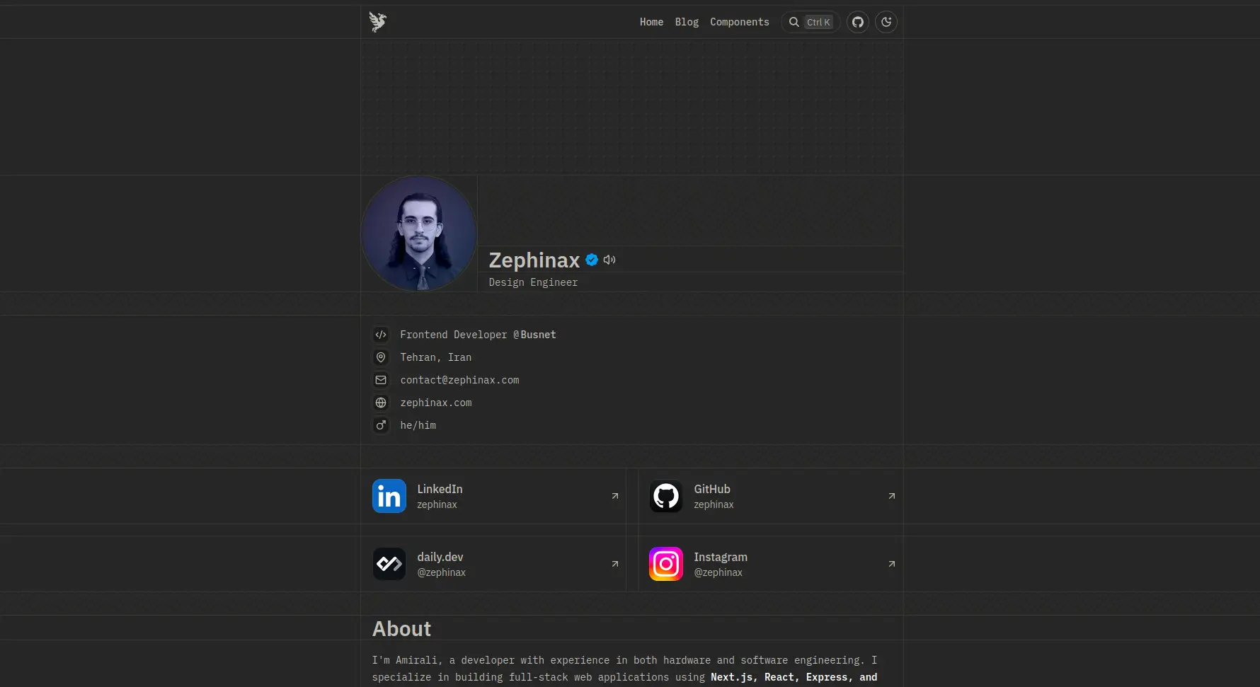 Welcome to zephinax.com